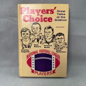 Vintage Whitman Players Choice Great Tales of the Gridiron NFL Football Book